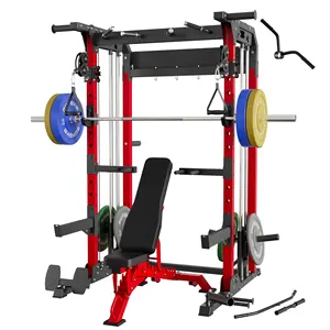 Rack d'alimentation multifonctionnel d'usine rack de squat de fitness à domicile équipement d'entraînement machine d'entraînement station de gymnastique