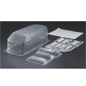 Pièces détachées pour voiture télécommandée PC Clear, carrosserie avec autocollant pour voiture télécommandée <span class=keywords><strong>1</strong></span>/<span class=keywords><strong>10</strong></span> sur route - Product Image 1