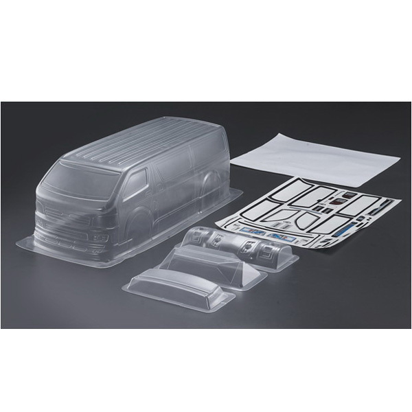 PC Clear Rc Car Spare Parts Car Body Shell With Sticker for 1/10 On-road Rc Car Parts