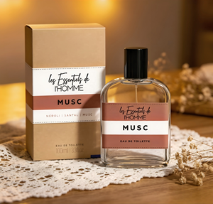 Eau De Toilette <span class=keywords><strong>MUSC</strong></span> per Uomo, Profumo al Neroli, Sandalo e Muschio, <span class=keywords><strong>Fragranza</strong></span> Legnosa 100ml Spray, Lunga Durata, Ecologica e Naturale - Product Image 2