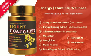 Capsule de Horny Goat Weed à Marque Privée OEM/ODM – Complément de Soin Sain pour Adultes – Vitamines en Capsules - Product Image 3