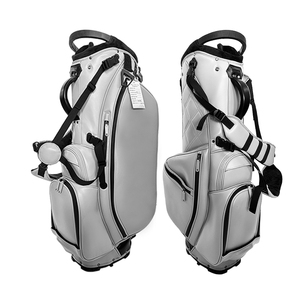 กระเป๋ากอล์ฟกันน้ำสำหรับผู้ชาย ทำจากหนังไมโครไฟเบอร์ PU น้ำหนักเบาพิเศษ ทนทาน เหมาะสำหรับเดินเล่นและตีกอล์ฟ - Product Image 3