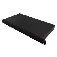 Boîtier de montage en rack 1U 19 pouces en tôle pour amplificateur audio personnalisé, boîtier électronique, boîte métallique
