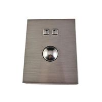 Mouse Trackball Industri Berkualitas Tinggi 38mm PS/2 USB Desktop Medis Keypad & Keyboard Logam Berkualitas Tinggi