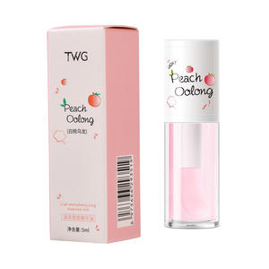 Baume à lèvres végétalien à base de plantes en pêche blanche, miel et lait, essence hydratante pour les lèvres, huile pour hommes, femmes, étudiants, vente en gros, étiqueté - Product Image 1