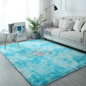 Soft Fluffy Carpets Livingroom Shaggy Carpet Floor Rugs Bathroom Alfombra Tappeto Tapete Bedroom Furniture Sala Hot Sale Europe