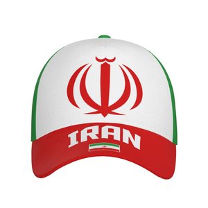 Iran Iran Mũ Người Hâm Mộ Bóng Đá Màu Cờ Xứ Wales Mũ Lưỡi Trai Thêu Tùy Chỉnh Mũ Lưới Bóng Chày Cổ Vũ - Product Image 2