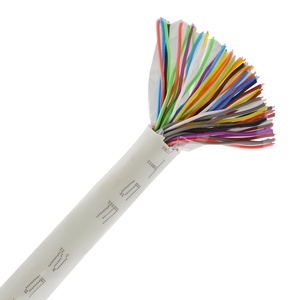 J-Y(ST)Y cavo di comunicazione cavo telefonico interno 25Pair X 2X0.5MM <span class=keywords><strong>CCA</strong></span> 1000FT/Roll colore grigio chiaro - Product Image 1
