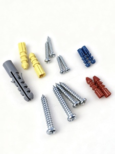 ชุดอุปกรณ์หลายชิ้นสำหรับการขยายตัวของสายรัดพลาสติกสำหรับยึดบอร์ดยิปซั่มสลักเกลียวขยายแบบสกรูด้วยตัวเองจำนวน114ชิ้น - Product Image 5