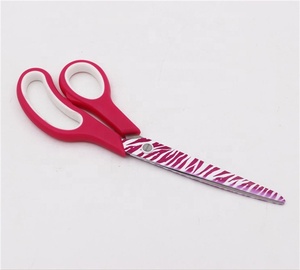 Kéo Thiết Kế In Hoa Lưỡi Lạ Mắt Bằng Thép Không Gỉ Chất Lượng Cao - Product Image 2