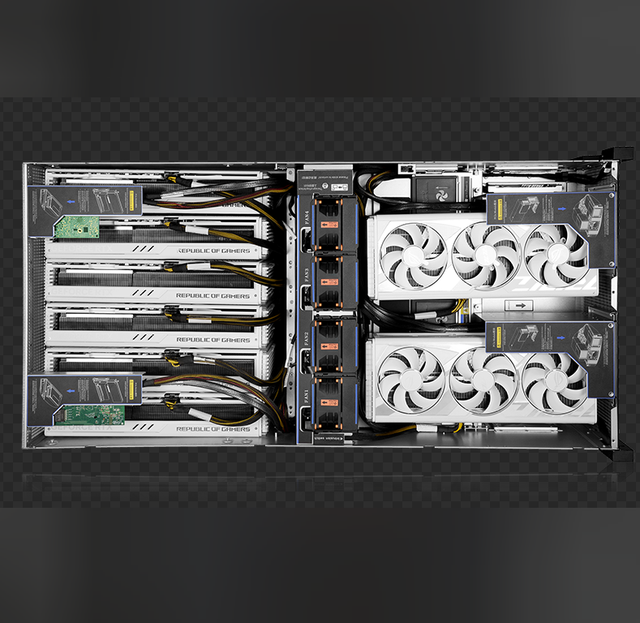 Amd Epyc Milan Series Processor 6u8 Card Ai Server, Supports 8pcs 600w Double-width,3-width,3.5-width GPU Cards