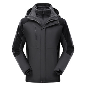 Veste de ski imperméable 3-en-1 coupe-vent manteau d'hiver polaire intérieur pour la <span class=keywords><strong>pluie</strong></span> <span class=keywords><strong>et</strong></span> la <span class=keywords><strong>neige</strong></span> - Product Image 4