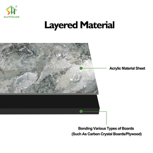 Hoja acrílica de extrusión, Panel rígido liso de 1mm para impresión publicitaria, láser, grabado CNC, tallado, termoformado - Product Image 3