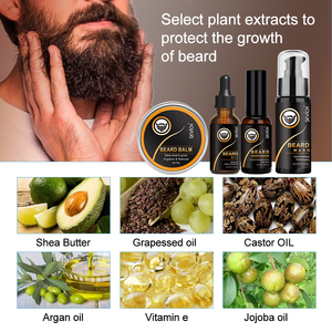 Etiqueta Privada de crecimiento de la <span class=keywords><strong>barba</strong></span> kit profesional <span class=keywords><strong>barba</strong></span> kit para hombres de aseo <span class=keywords><strong>cuidado</strong></span> - Product Image 2