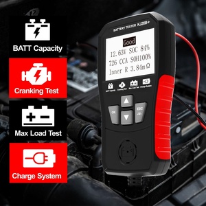 เครื่องทดสอบแบตเตอรี่รถยนต์ 12V 24V เครื่องวิเคราะห์แบตเตอรี่แบบดิจิตอล ระบบชาร์จสตาร์ทรถยนต์ เครื่องทดสอบโหลด แบตเตอรี่ตะกั่วกรด - Product Image 2