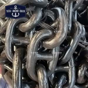 โซ่สมอเรือยาไต ขนาดเส้นผ่านศูนย์กลาง 46 มม. พร้อมใบรับรอง CCS BV จากโรงงานสำหรับการผลิต - Product Image 1