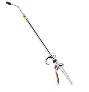 Pistolet à air comprimé industriel puissant avec buse de soufflage extensible en acier inoxydable, souffleur d'air pneumatique pour dépoussiérage - Product Image 1