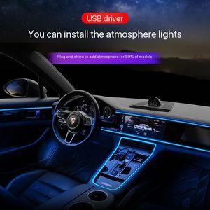 Accessoires intérieurs universels pour voiture, bande lumineuse d'ambiance EL à lumière froide - Product Image 4