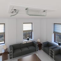 Home Intuition Lot de 2 déflecteurs magnétiques réglables sans fusion pour évents registres de plafond permanents