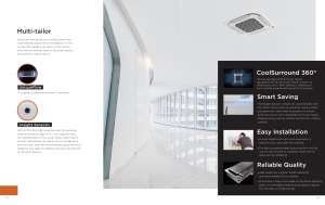 Unidad de Compresor de Flujo de Refrigerante Variable Midea, Aire Acondicionado de <span class=keywords><strong>Cassette</strong></span>, <span class=keywords><strong>60000</strong></span> <span class=keywords><strong>BTU</strong></span> - Product Image 4