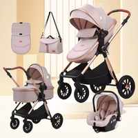 Modèles Para LW. Landau de luxe Poussette Bébé 4 En 1 Poussette Bébé Pliable Landau 3 En 1 Avec Siège Auto