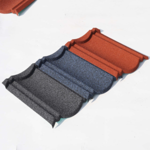 Tuile de toiture moderne <span class=keywords><strong>en</strong></span> pierre colorée ignifuge, granulés de pierre, revêtement <span class=keywords><strong>en</strong></span> pierre chinoise, imperméable, durable, résistante à la chaleur pour temple - Product Image 1