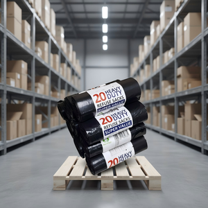 Rollo de Bolsas de Basura Resistentes de HDPE/LDPE 30x60, Bolsas de Plástico Termosellables 20x30, Venta al Por Mayor - Product Image 3