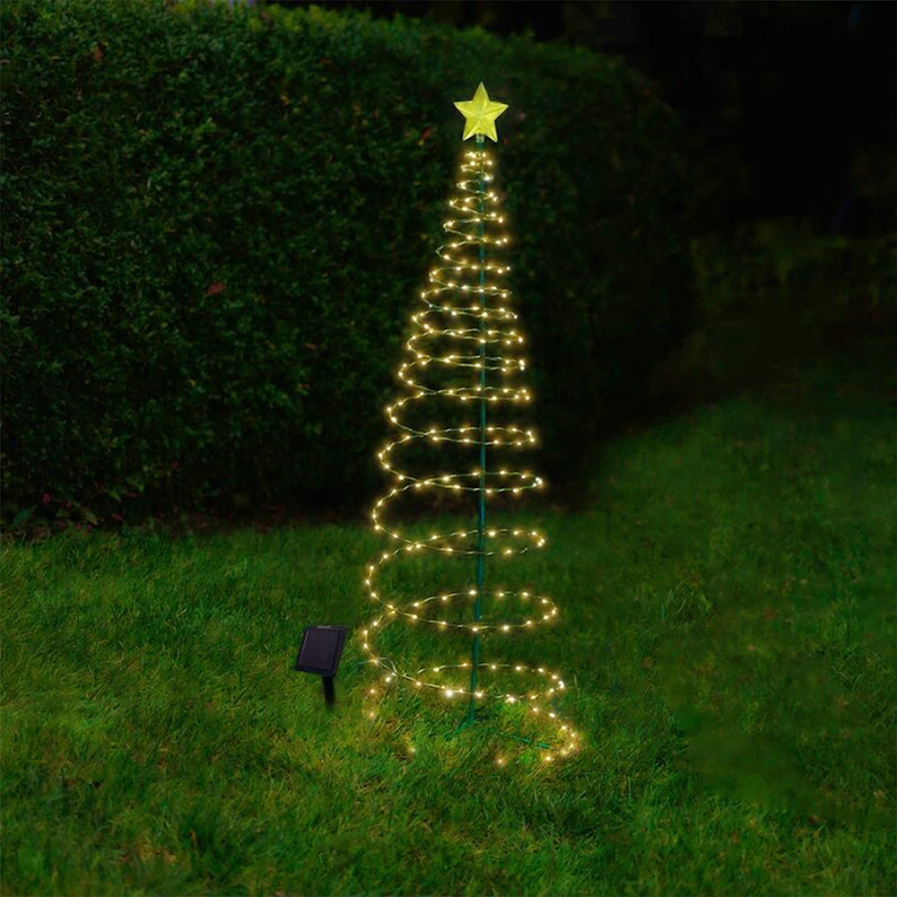 BlcTec Decoraciones De Navidad Para Exteriores, 4 Luces De Neón Con