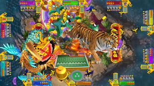 Popolare in USA: Macchina da Gioco Arcade Fish Hunter per 4-10 Giocatori, Gioco di Tiro <span class=keywords><strong>a</strong></span> Uccelli e Pesci Crazy Birds Skill WDF - Product Image 6