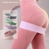 Anneau de yoga pour le levage des hanches, entraînement des fessiers, fitness, musculation, bande de résistance en silicone, exercice des jambes, bande de traction, étirement
