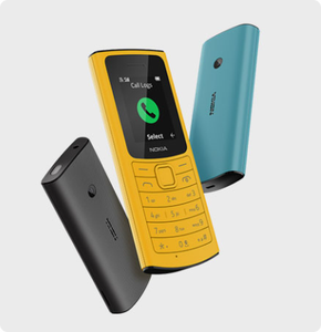 Téléphone à clavier économique pour <span class=keywords><strong>110</strong></span> (2021 Vision) <span class=keywords><strong>4G</strong></span>, double SIM, double veille, espagnol/allemand, excellente autonomie de la batterie - Product Image 1