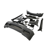 Pare-chocs avant et arrière modifiés, jupes latérales et spoiler en fibre de carbone sèche pour BMW Série 6 M6 2010-2013, état neuf, fixation par vis, extérieur de voiture