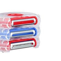 Hot Sale 3-In-1 Roestvrijstalen Roterende Groente & Fruitschiller Multifunctioneel Magisch Trio Met Drievoudige Bladen