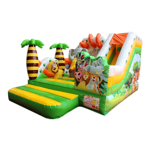 Nhà Máy Giá Zoo công viên trẻ em <span class=keywords><strong>Inflatable</strong></span> <span class=keywords><strong>bouncy</strong></span> chơi nhà với Slide Combo <span class=keywords><strong>Inflatable</strong></span> để bán - Product Image 6