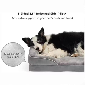 <span class=keywords><strong>Bedsure</strong></span>, <span class=keywords><strong>cama</strong></span> <span class=keywords><strong>ortopédica</strong></span> para perros medianos, sofá impermeable para mascotas, <span class=keywords><strong>cama</strong></span> con espuma de apoyo y cubierta extraíble - Product Image 5