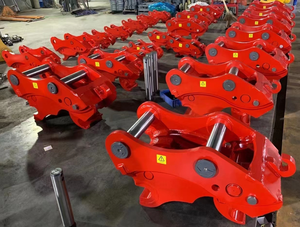 Conector de enganche rápido de excavadora de montaje personalizado de alta calidad acoplador rápido hidráulico automático para Mini excavadora - Product Image 4