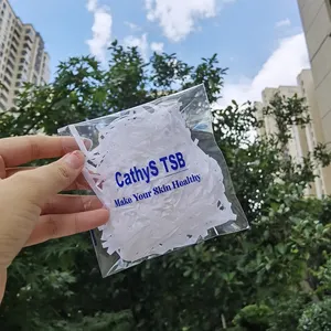 Resealable Transparent Custom Polybag Packaging Clear Plastic Poly Opp Bags For Clothing/garment