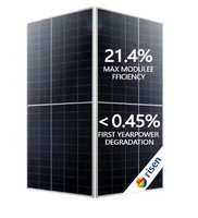 Livraison rapide Titan 550W Module bifacial Panneaux solaires surélevés 1500VDC PERC Module PV haute performance demi-cellule