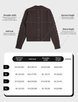 Cardigan en laine 100% pour femme, style Old Money, luxe discret, col rond, tricot torsadé vintage, idéal pour la superposition