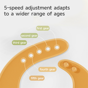 ผ้ากันเปื้อนซิลิโคนกันน้ำปราศจากสาร BPA สำหรับเด็กอายุ0-12เดือนพร้อมถุงเจลกันสิ่งสกปรกเป็นมิตรกับของเหลว - Product Image 4