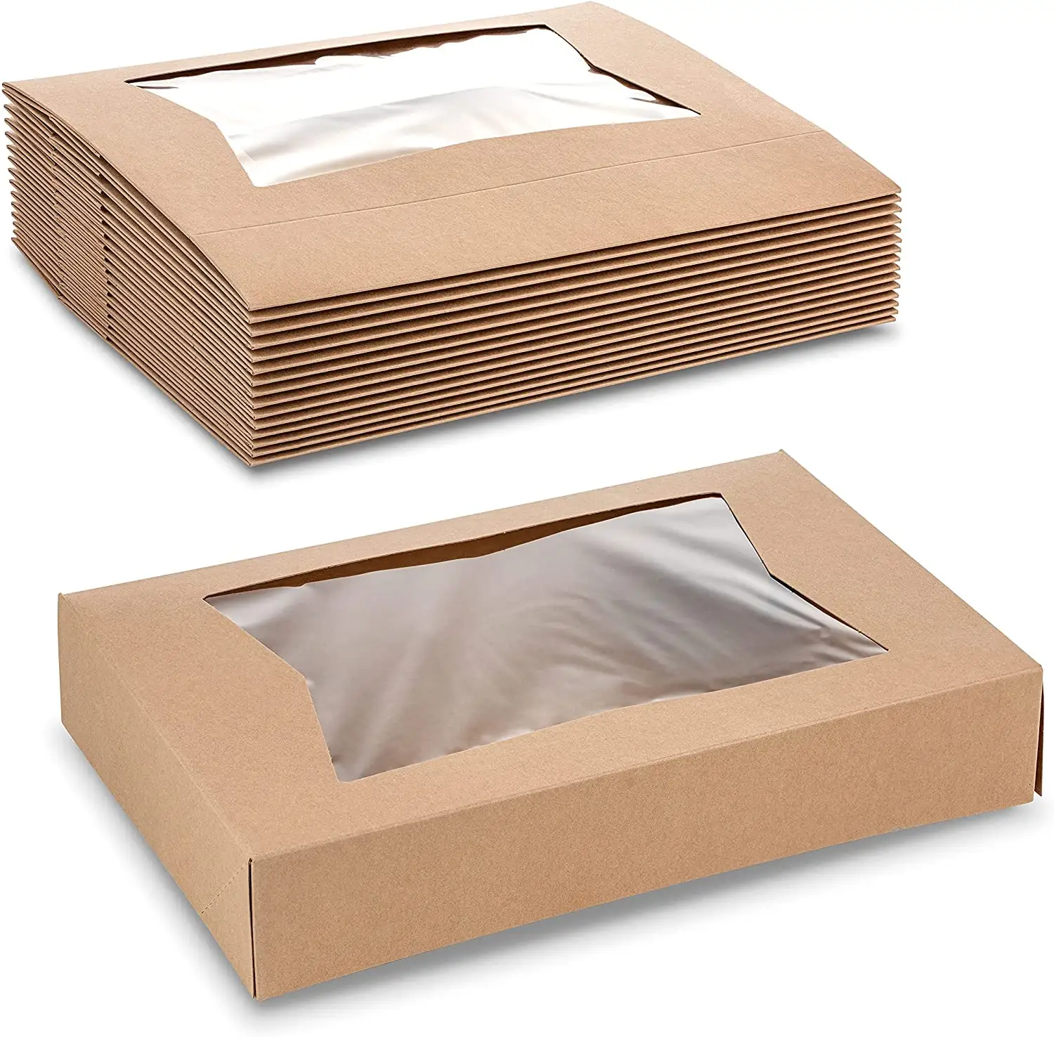 Toptan yumuşak kağıt ambalaj dikdörtgen peynir aperatif kutusu özel bisküvi kutusu ambalaj
