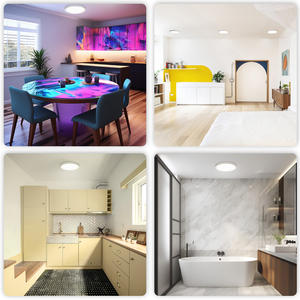 Plafonnier LED encastré certifié ETL, plafonnier moderne en aluminium LED, garantie 5 ans - Product Image 6