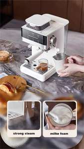 Máquina de Café <span class=keywords><strong>Espresso</strong></span> Profesional Comercial Italiana 3 en 1 de 9 Bares - Product Image 4