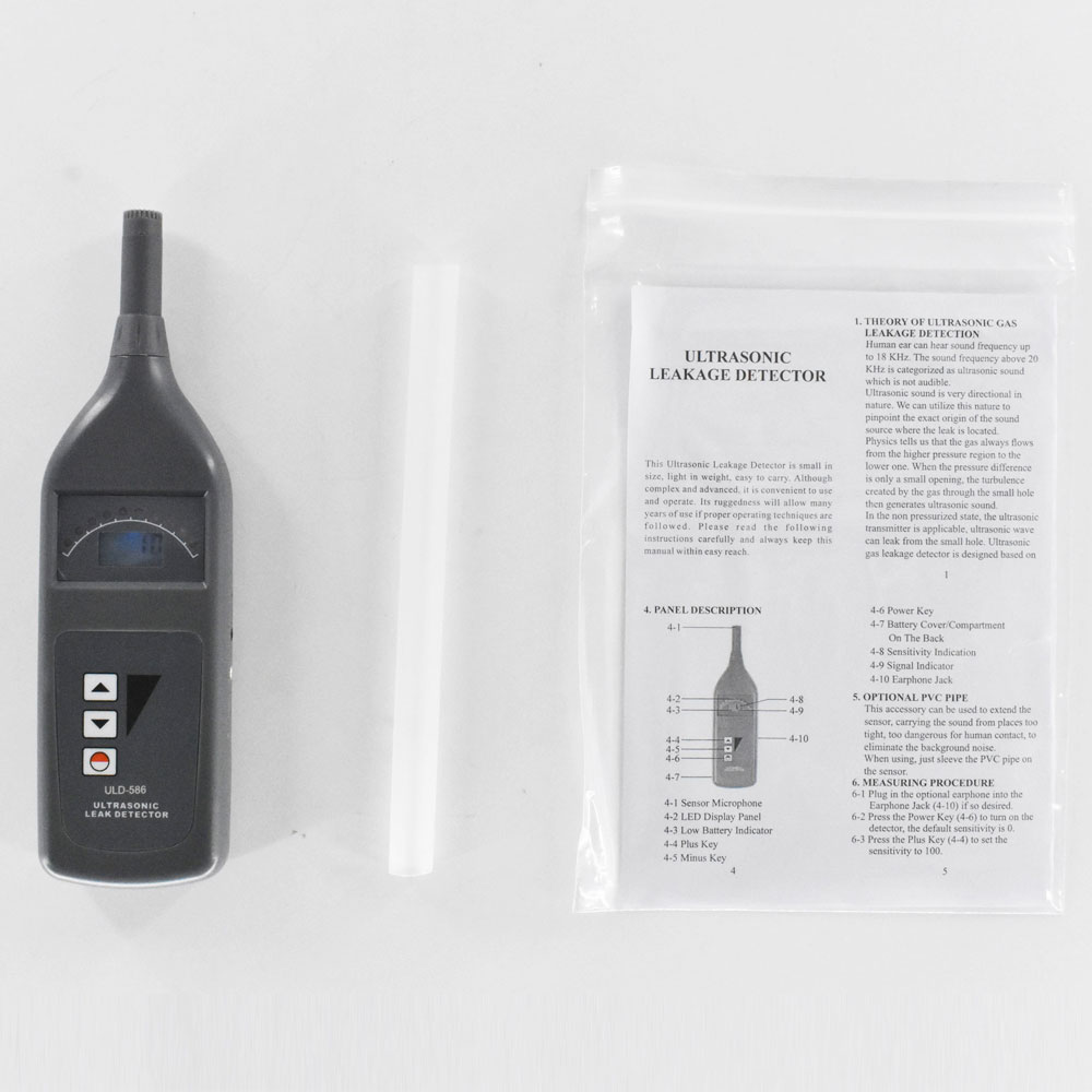 ultrasonic leak detector compressed air camera