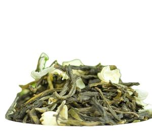 Feuille de thé vert jasmin aromatisée baihao séchée naturelle crue - Product Image 2