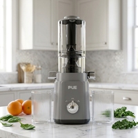 Groente- en fruitpers, sapcentrifuge, sinaasappelpers, blender, sapcentrifuge met grote opening