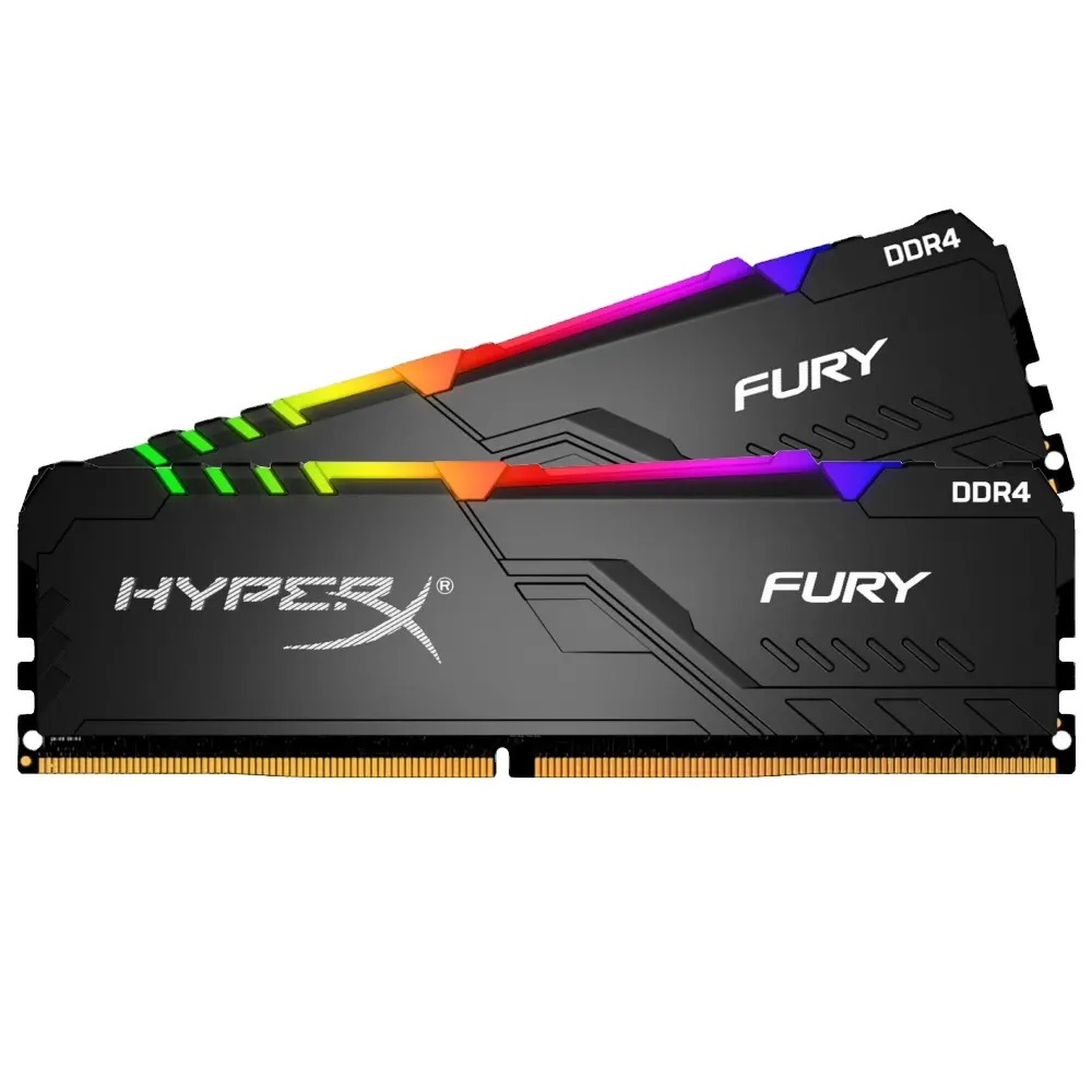 Kings ton FURYสัตว์ร้ายram ddr4 8GB 16GB 32GB 3200MHz 3600MHzหน่วยความจําเดสก์ท็อป 288-PIN UDIMMหน่วยความจําram 8GB 16GB ddr4 3200mhz 3600mhz