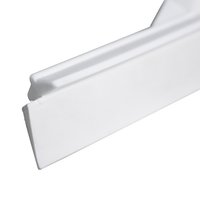 Outils de nettoyage à main blanc nettoyant pour vitres de voiture nettoyeur d'essuie-glace raclettes de douche pour sol cheveux miroir bureau salle de bain