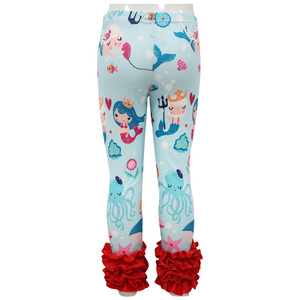 niñas conjunto de ropa de Otoño de manga larga de color sólido top + IMPRESIÓN DE HIELO pantalones para <span class=keywords><strong>chica</strong></span> - Product Image 5