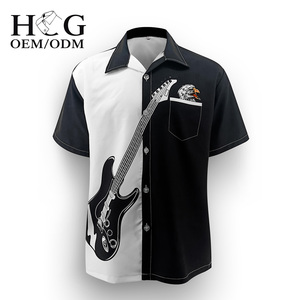 Camisa Hawaiana Holgada para <span class=keywords><strong>Hombre</strong></span>, Estilo Casual de Playa, Popelina, Manga Corta, Transpirable, Antiarrugas, Éxito de Ventas - Product Image 2